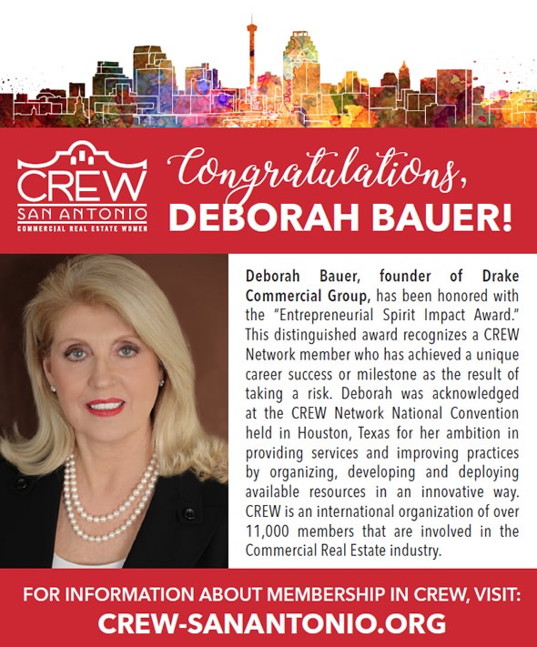 Deborah Bauer: 2017 CREW Entrepreneurial Spirit Impact Award Recipient