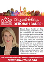 Deborah Bauer: 2017 CREW Entrepreneurial Spirit Impact Award Recipient